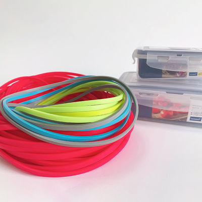 Luchtdichte lunchbox Silicone rubber afdichting gasket ring voor voedselcontainer